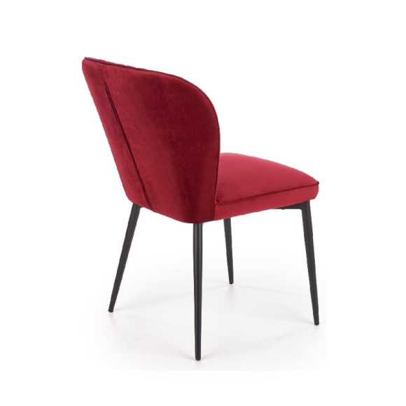 Стул HALMAR K399 бордовый