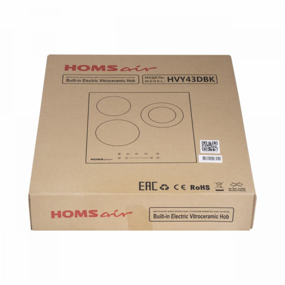 Варочная панель HOMSair HVY43DBK