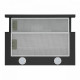 Вытяжка HOMSair FLAT 50 телескопическая черный