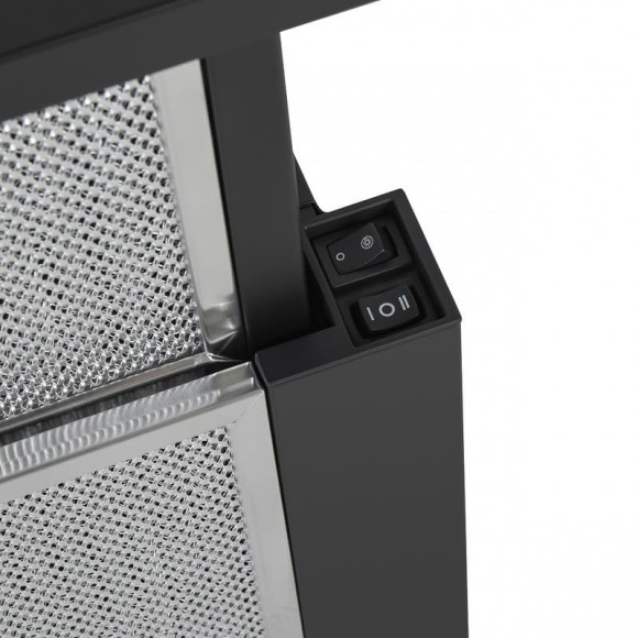 Вытяжка HOMSair FLAT 50 телескопическая черный