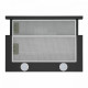 Вытяжка HOMSair FLAT 60 телескопическая черный