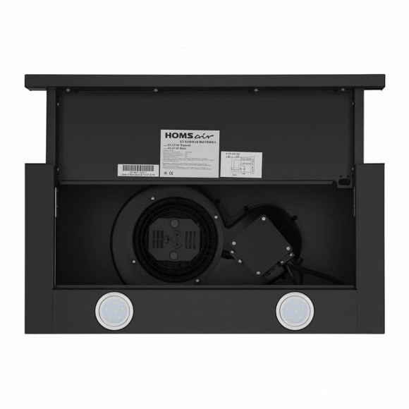 Вытяжка HOMSair FLAT 60 телескопическая черный