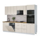 Кухня Мила Лайт 2,8 м ПМ1 персидский жемчуг - персидский жемчуг