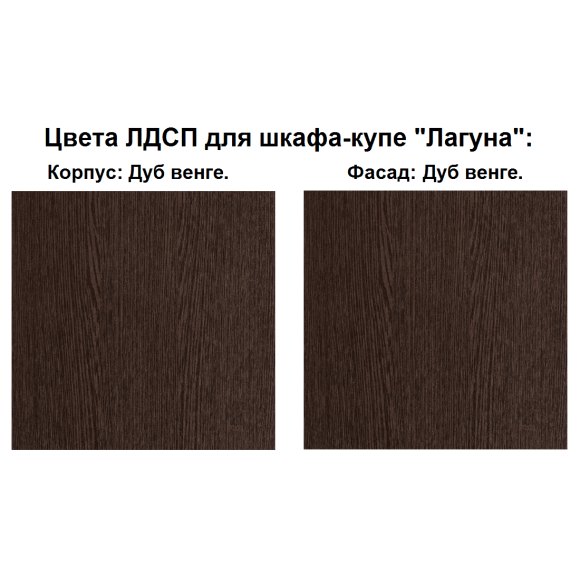 Шкаф-купе Лагуна ШК 01-00 венге