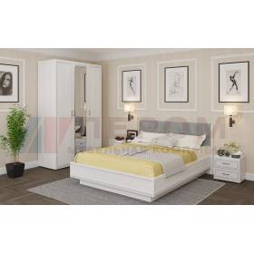 Набор мебели для спальни "Карина СК-1010" (Снежный ясень)