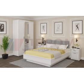 Набор мебели для спальни "Карина СК-1014" (Снежный ясень)