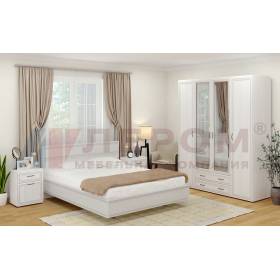 Набор мебели для спальни "Карина СК-1023" (Снежный ясень)