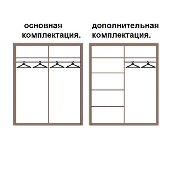 Комплект мебели для спальни Лючия 3 кейптаун-венге