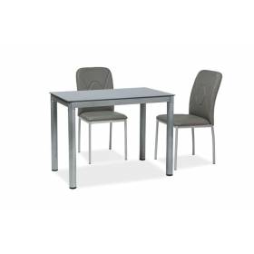 Стол обеденный SIGNAL GALANT 100 (серый)