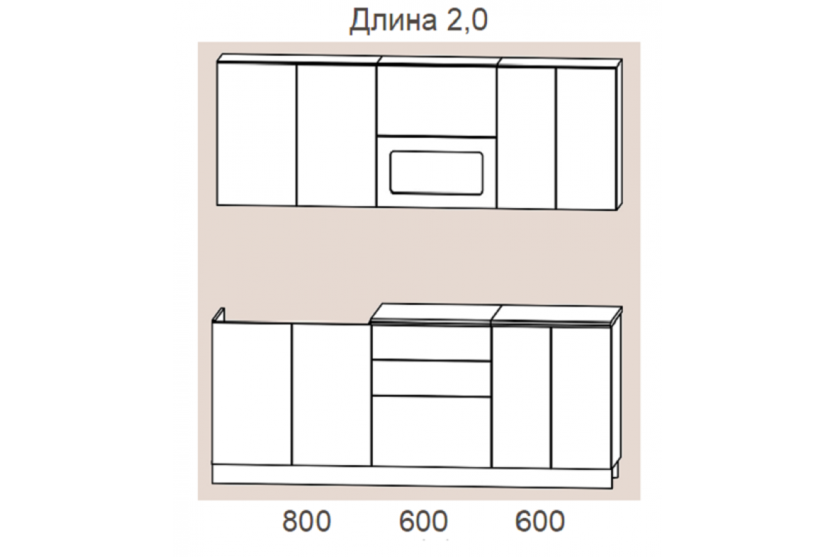 Схема сборки кухни ева